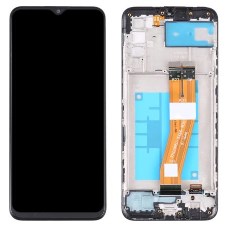 Samsung Galaxy A02S SM-A025G/A025M OEM LCD Screen Digitizer Full Assembly with Frame Replacement
