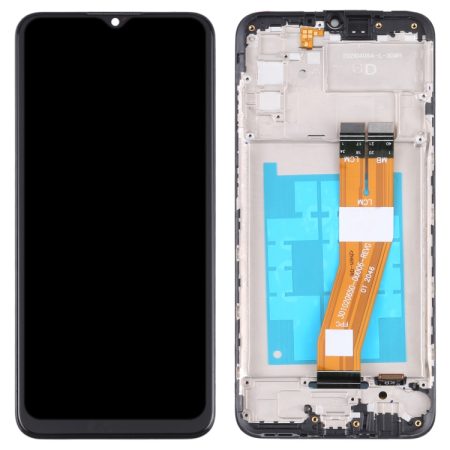 OEM Samsung Galaxy A02s SM-A025F LCD Screen Digitizer Assembly with Frame