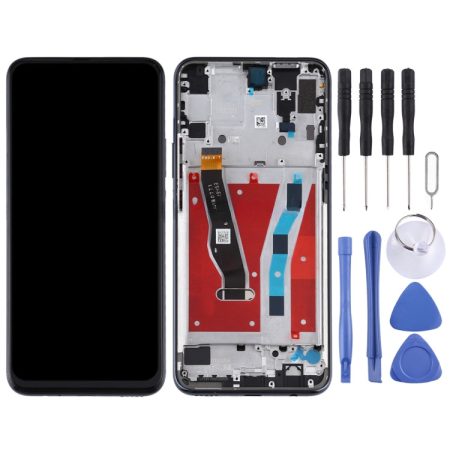 OEM Enjoy 10 Plus LCD Screen & Digitizer Full Assembly with Frame (Black)