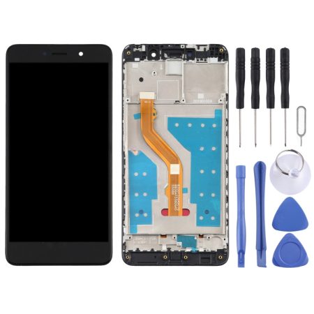 OEM Enjoy 7 Plus / Y7 Prime LCD Screen & Digitizer Assembly with Frame (Black)