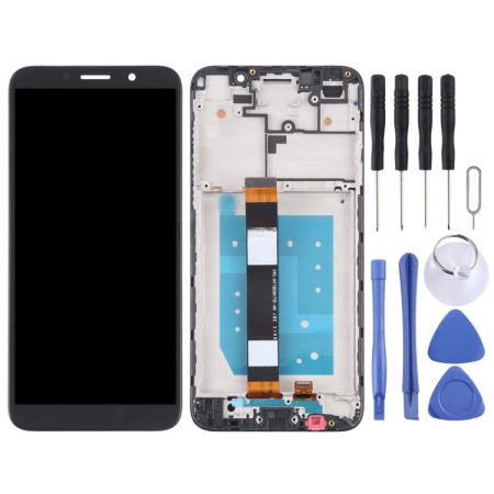 OEM Y5p LCD Screen + Digitizer Full Assembly With Frame (Black)