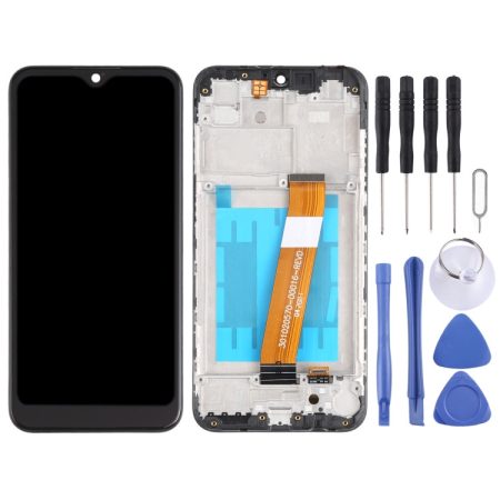 OEM Samsung Galaxy M01 SM-M015 LCD Screen Digitizer Assembly with Frame (US Version)