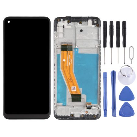 OEM Samsung Galaxy M11 SM-M115 LCD Screen Digitizer Assembly with Frame (US Version)
