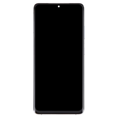 Samsung Galaxy S21 Ultra 5G SM-G998B 6.78 inch OLED LCD Screen Digitizer Full Assembly with Frame (Silver)
