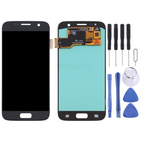 OLED LCD Screen & Digitizer Full Assembly for Samsung Galaxy S7 (SM-G930) - Black