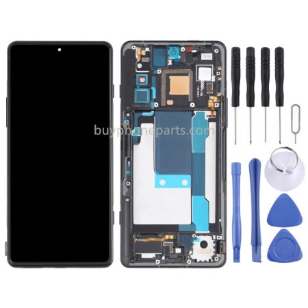 Xiaomi Redmi K40 Gaming (M2012K10C/M2104K10AC) OLED LCD Screen & Digitizer Assembly With Frame (Grey)
