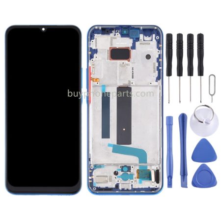 Original AMOLED LCD Screen & Digitizer Full Assembly for Xiaomi Mi 10 Lite 5G (Blue)