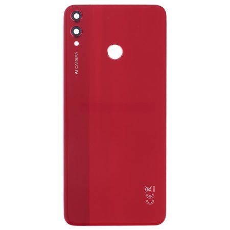 Original Huawei Honor 8X Replacement Battery Back Cover with Camera Lens (Red)