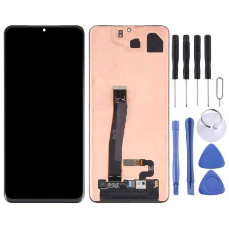 Genuine Original Dynamic AMOLED LCD Screen for Galaxy S20 Ultra 4G with Digitizer Full Assembly Replacement (Black)