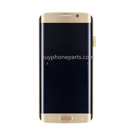 Original Samsung Galaxy S6 Edge+ G928F LCD Display Touch Panel with Frame Assembly (Gold)