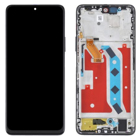 Original Honor X30 LCD Screen + Digitizer Full Assembly with Frame (Black)