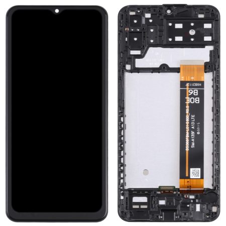 Original LCD Screen and Digitizer Assembly with Frame for Samsung Galaxy A13 4G (SM-A135F)