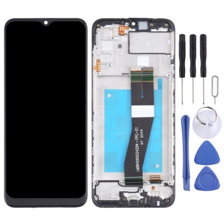 Original Samsung Galaxy A02s SM-A025F (GA Version) LCD Screen Digitizer Assembly with Frame