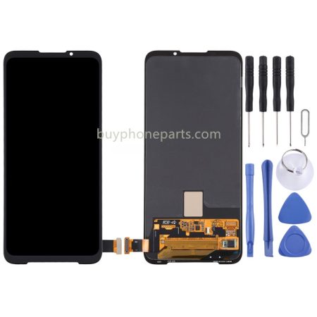 Original LCD Screen and Digitizer Full Assembly for Xiaomi Black Shark 3 (Black)