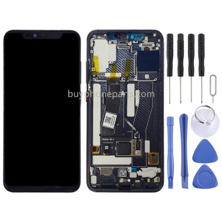 Original LCD Screen for Xiaomi Mi 8 Explorer / Mi 8 Pro Digitizer Assembly with Frame (Black)