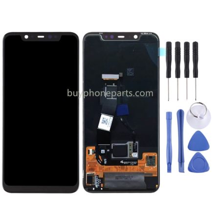 Original LCD Screen & Digitizer Full Assembly with Fingerprint Sensor for Xiaomi Mi 8 UD / Mi 8 Pro (Black)