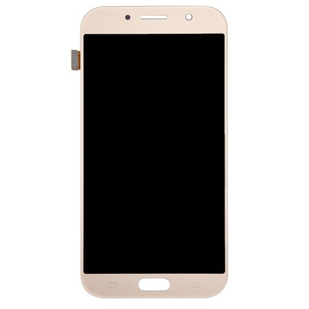 Original Super AMOLED LCD Screen Digitizer Assembly for Samsung Galaxy A7 (2017) A720F A720F/DS (Gold)