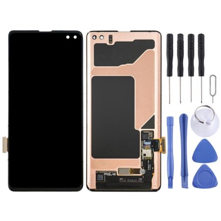 Original Super AMOLED Screen for Samsung Galaxy S10+ (Digitizer Full Assembly, Black)