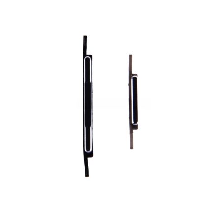 Galaxy Note 4 N910 Side Key Button Set (Power, Volume) - Black