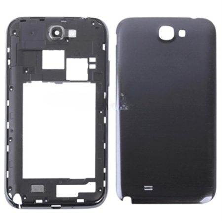 Original Galaxy Note 2 N7100 Battery Back Cover Housing - Black
