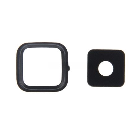 Galaxy Note 4 N910 Rear Camera Glass Lens Cover Replacement - Black (10 Pack)