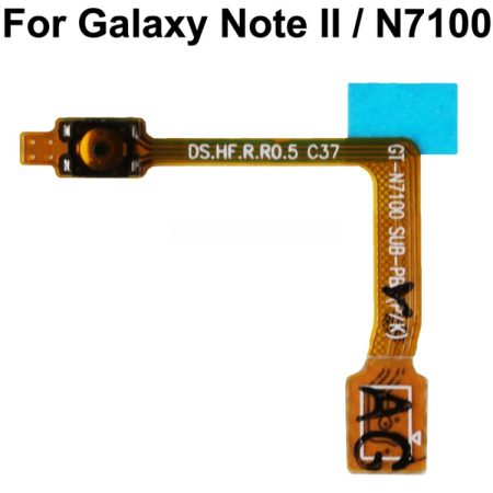 Original Galaxy Note 2 N7100 Power Button Flex Cable Replacement