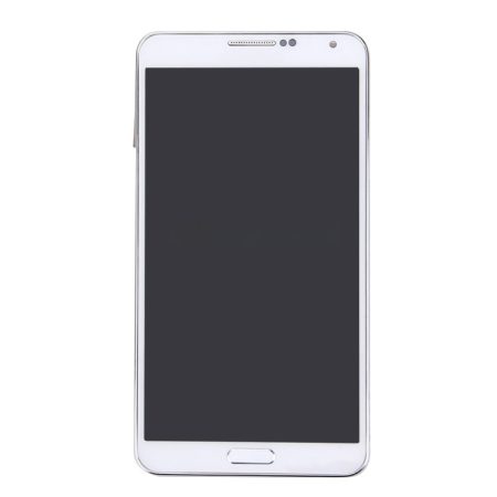 Original Galaxy Note 3 (N900A/N900T) LCD Screen Digitizer Assembly with Frame - White