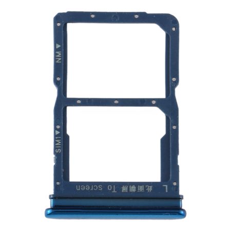 Huawei Y8p SIM + NM Card Tray Slot Holder Replacement (Blue)