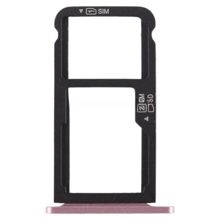 Huawei Enjoy 6s Replacement Dual SIM / Micro SD Card Tray (Pink)