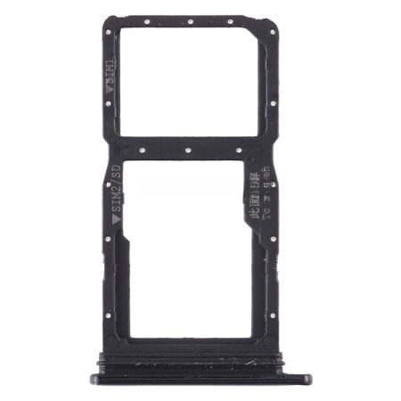 Huawei Nova 5i Replacement Dual SIM / Micro SD Card Tray (Black)