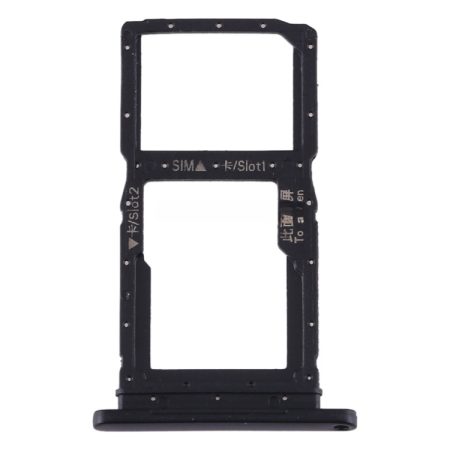 Huawei P Smart Pro (2019) Replacement Dual SIM / Micro SD Card Tray (Black)