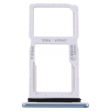 Huawei Y9s (2020) Replacement Dual SIM / Micro SD Card Tray (Baby Blue)