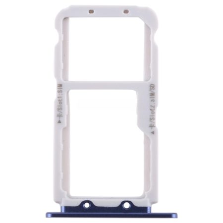 Huawei Honor View 10 / V10 Dual SIM / MicroSD Card Tray Replacement (Blue)