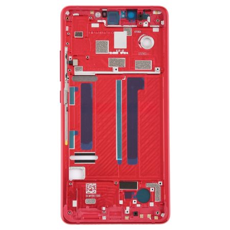 Xiaomi Mi 8 SE Replacement Middle Frame Bezel Plate with Side Keys (Red)