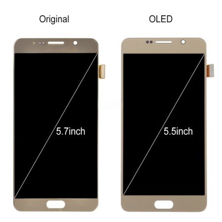 Galaxy Note 5 N920 5.7" Super AMOLED Screen Digitizer Assembly - White