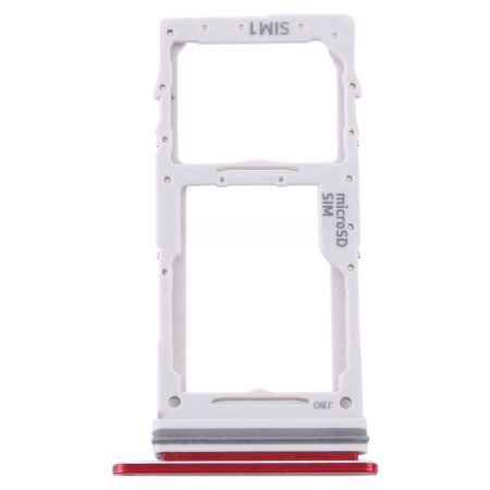 Galaxy Note 10 Lite SM-N770 Hybrid SIM/MicroSD Card Tray Holder Slot - Aura Red