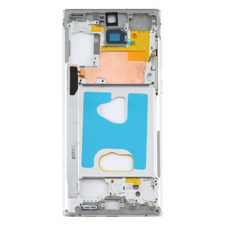 Galaxy Note 10 5G SM-N971 Middle Frame Housing Bezel Plate - Silver