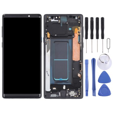Galaxy Note 9 SM-N960 OLED LCD Screen Digitizer Assembly with Frame - Black