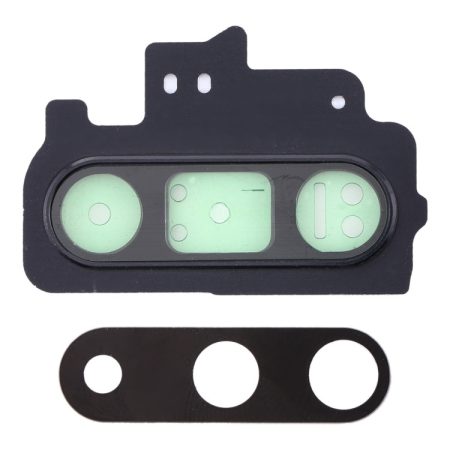 Galaxy Note 10 N970 Rear Camera Glass Lens Cover Replacement - Black (10 Pack)