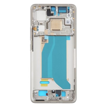 Xiaomi 14T Pro Original Replacement Middle Frame Bezel Plate (Gold)
