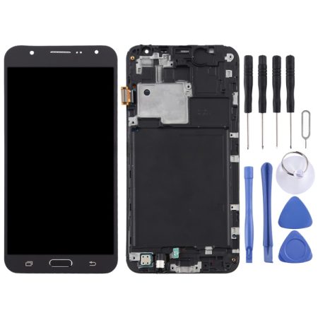 Samsung Galaxy J7 (2015) J700 TFT LCD Screen Digitizer Assembly with Frame - Black