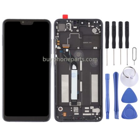 Xiaomi Mi 8 Lite TFT LCD Screen & Digitizer Full Assembly with Frame (Black)