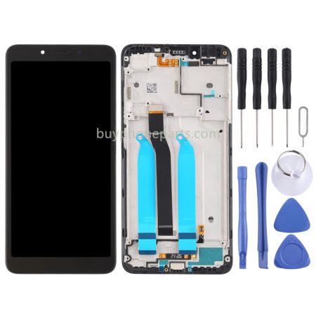 Xiaomi Redmi 6A / Redmi 6 TFT LCD Screen & Digitizer Full Assembly with Frame (Black)