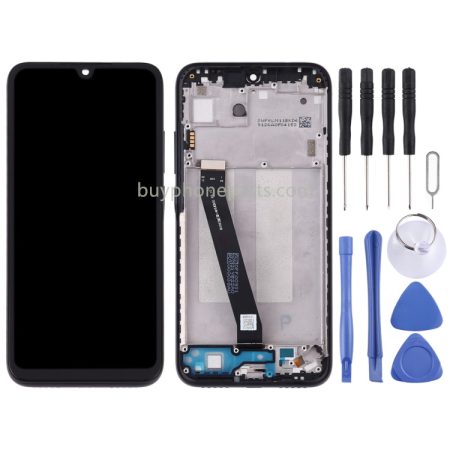 Xiaomi Redmi 7 TFT LCD Screen Digitizer Full Assembly with Frame (Black)