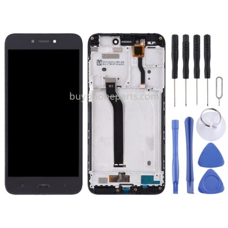 Xiaomi Redmi Go TFT LCD Screen Digitizer Full Assembly with Frame (Black)