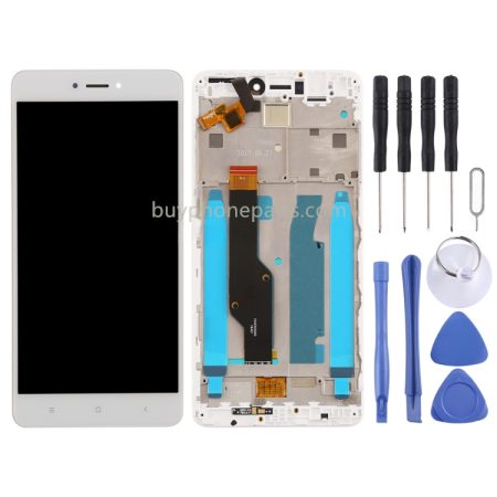 Xiaomi Redmi Note 4X TFT LCD Screen and Digitizer Assembly with Frame (White)