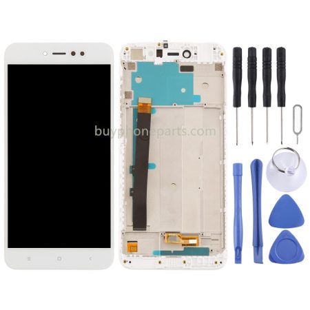 Xiaomi Redmi Note 5A Prime / Y1 TFT LCD Screen Digitizer Assembly with Frame (White)