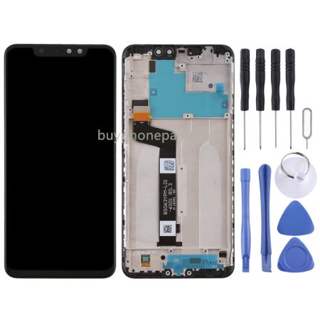 Xiaomi Redmi Note 6 Pro TFT LCD Screen Digitizer Full Assembly with Frame (Black)