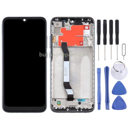 TFT LCD Screen Digitizer Assembly with Frame for Xiaomi Redmi Note 8T (Black)
