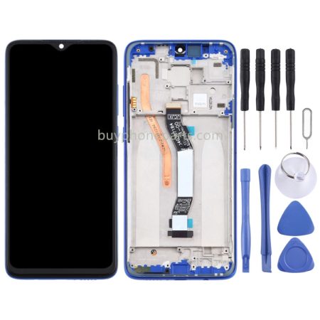 Xiaomi Redmi Note 8 Pro TFT LCD Screen and Digitizer Assembly with Frame (Blue, Double SIM)